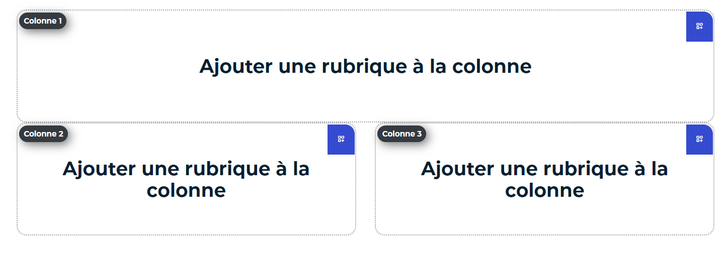 Ajouter une rubrique